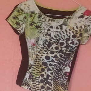 Tribal Design Ladies T-shirt